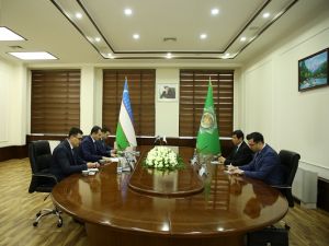 Secretary General of the World Customs Organization Kunio Mikuria is in Uzbekistan