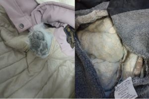 Customs officers uncovered a jacket and carpet soaked with heroin