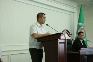 A press conference was held for journalists