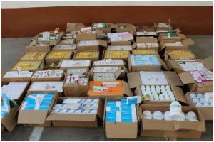 Medicines of unidentified quality for about 216 million soums were seized during a customs inspection