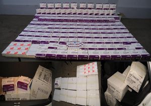 The illegal sale of 5,120 medicines of non-guaranteed quality was stopped