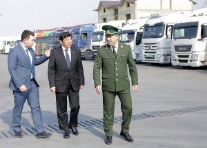 The Secretary-General of the World Customs Organization visited the modern transport logistics center