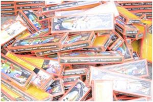 An attempt to smuggle 1.1 million pyrotechnics has been uncovered