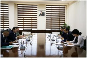 A meeting with Ambassador Extraordinary and Plenipotentiary of the Republic of Korea was held at the State Customs Committee